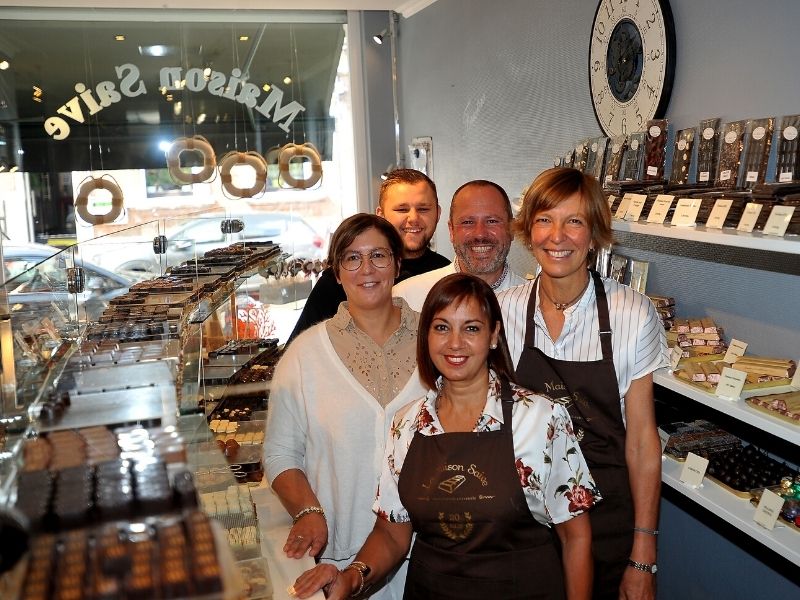 Chocolaterie Saive à Verviers - l'équipe