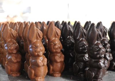 Sujets de Pâques en chocolat